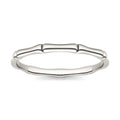 Sterling Silver Bamboo Stackable Ring
